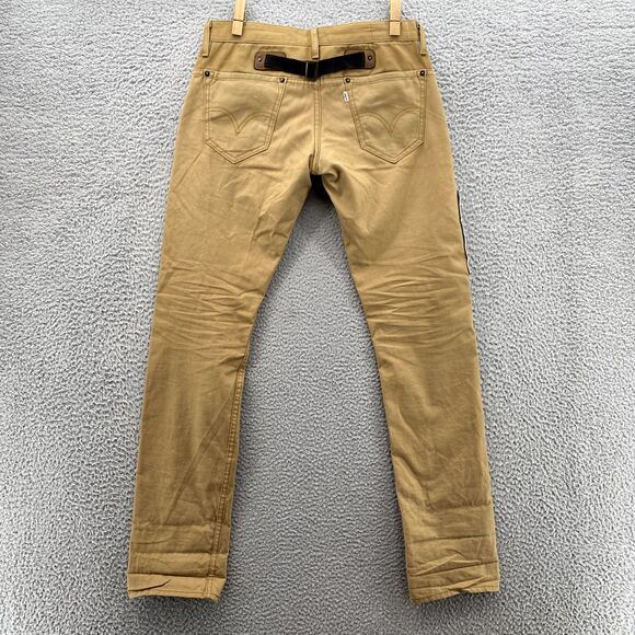 Levis 511 Jeans 30x33* Khaki Riding Equestrian Adjustable Waist Slim Performance - Picture 12 of 15
